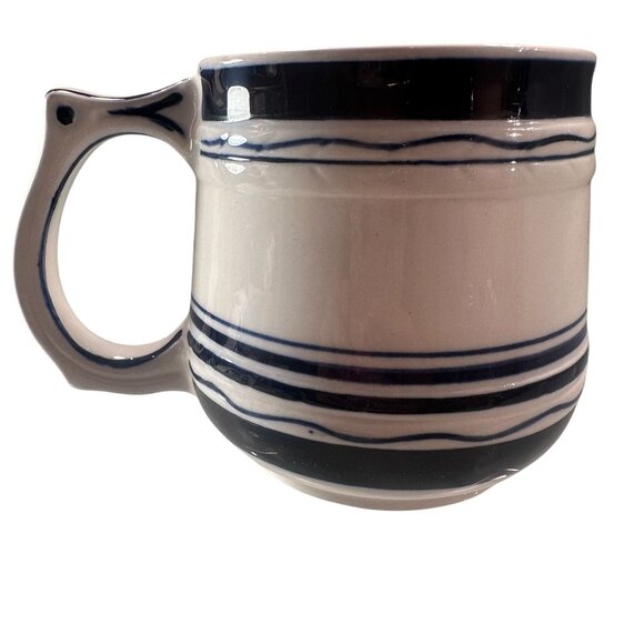 Arabia Finland Ceramic Tankard Arrow Crest Vintage Tuppoi Na Haarikka Cup Mug - Picture 5 of 14